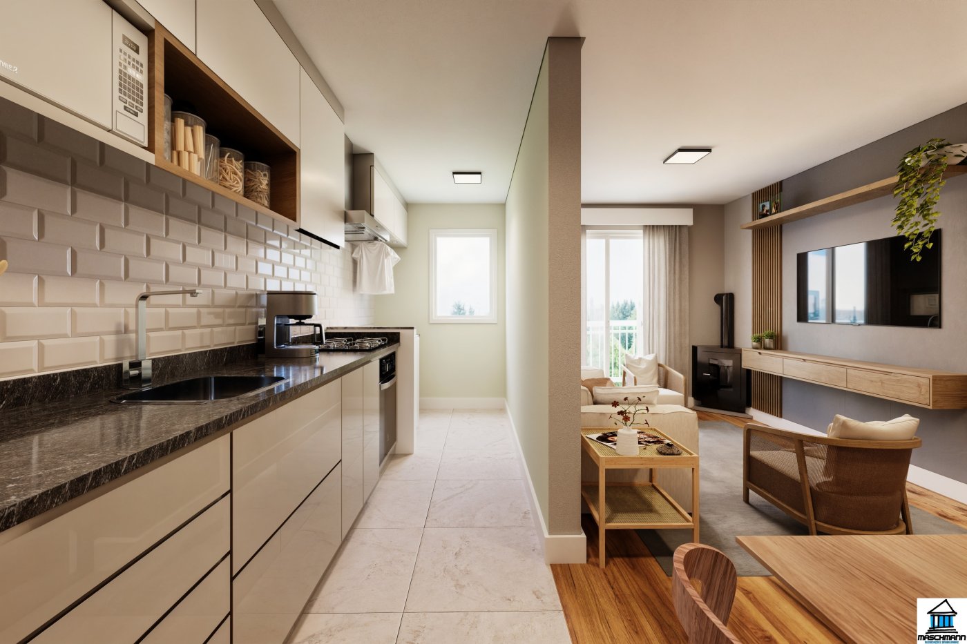 Apartamento 2 dormitórios com suíte em Gramado por R$ 424.900,00