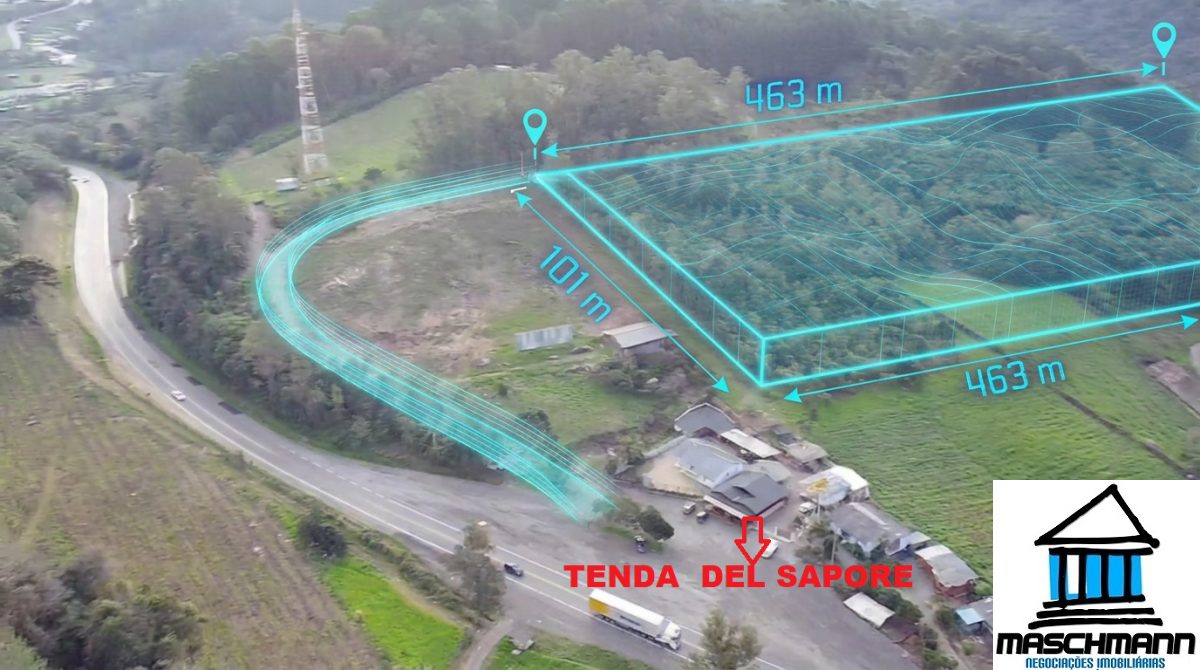 Terreno 4,63 ha no km 111 da RSC-453 (Rota do Sol)  Eixo de Duplicação e Expansão na Serra Gaúcha