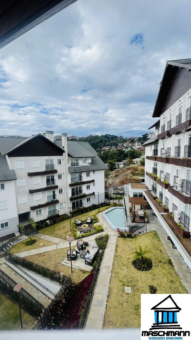 Apartamento 1 suíte no Aire Gramado – mobiliado e pronto para locação por temporada (R$ 550.000)