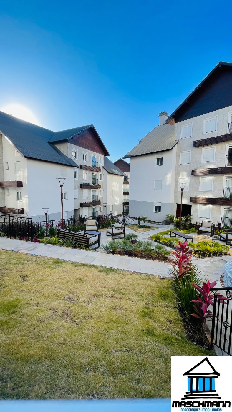 Apartamento 1 suíte no Aire Gramado – mobiliado e pronto para locação por temporada (R$ 550.000)