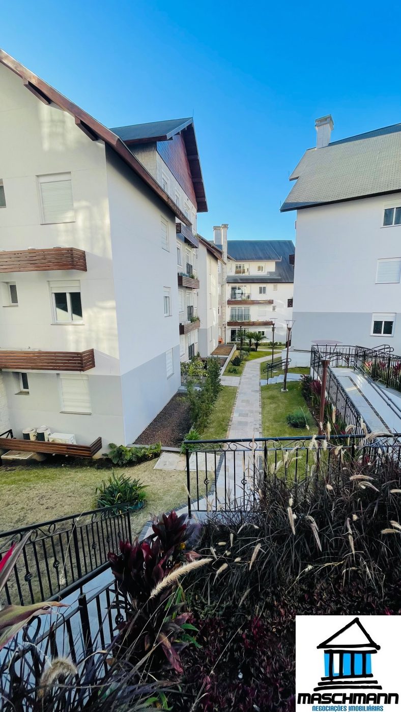 Apartamento 1 suíte no Aire Gramado – mobiliado e pronto para locação por temporada (R$ 550.000)