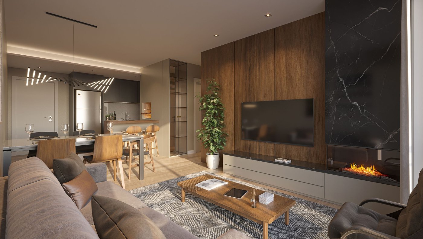 Apartamento de 2 quartos com suíte em Pré Lançamento, Centro, Canela.