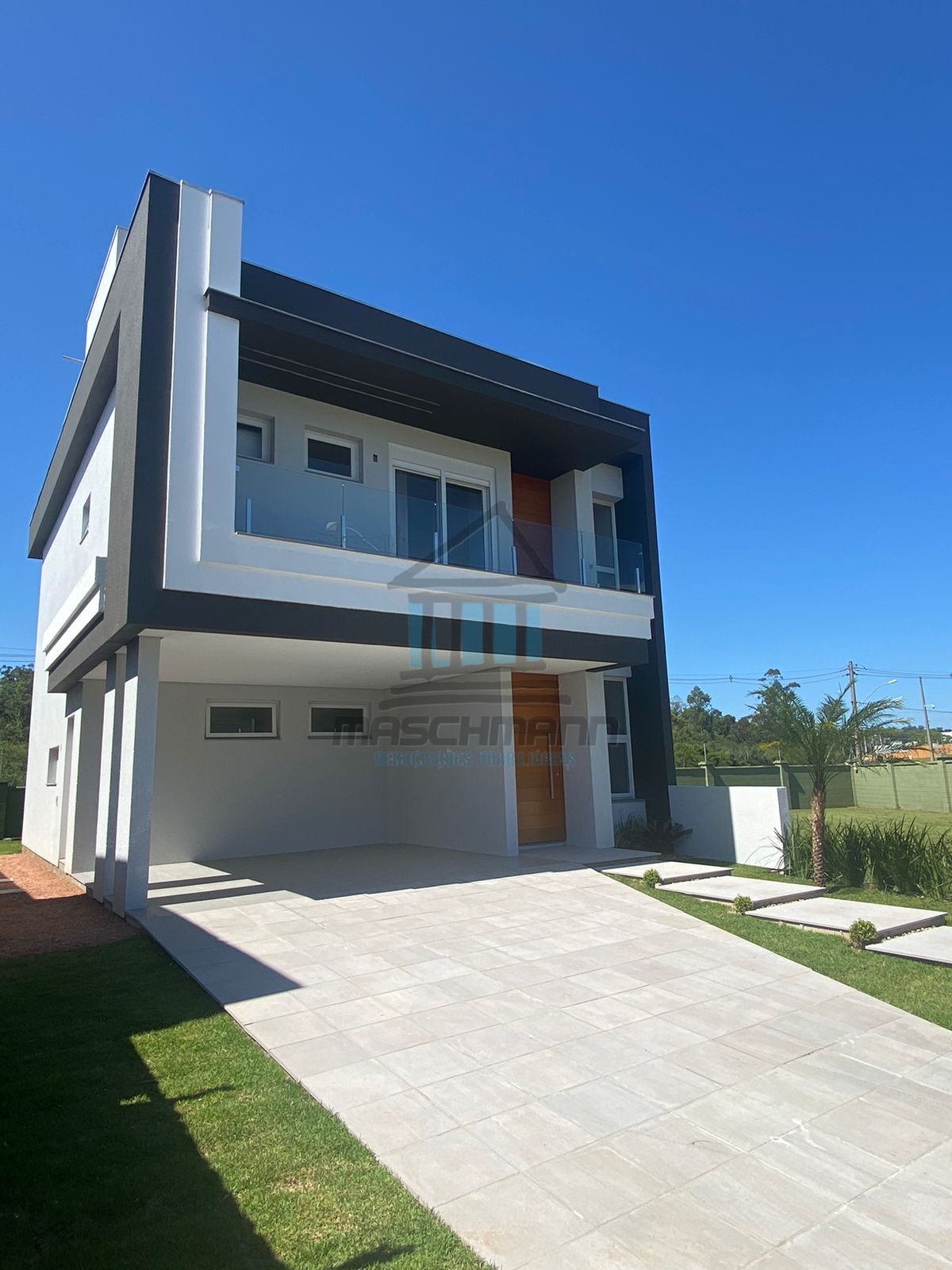 Linda Casa no Condomínio Terras Alpha Gravataí à Venda, 3 Quartos, 1 suíte,  2 carros cobertos.