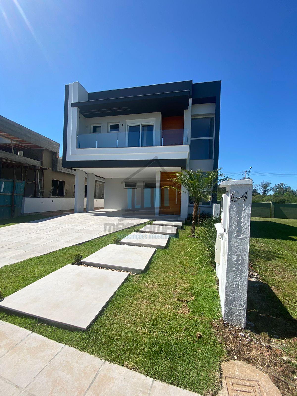 Linda Casa no Condomínio Terras Alpha Gravataí à Venda, 3 Quartos, 1 suíte,  2 carros cobertos.