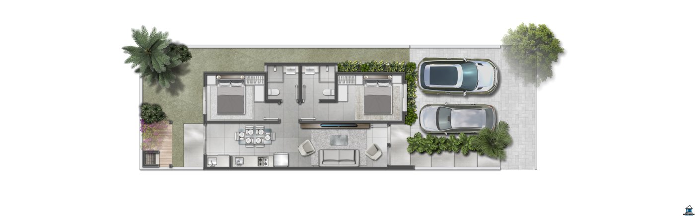 Casa mobiliada com suíte em construção na Cidade de Gramado